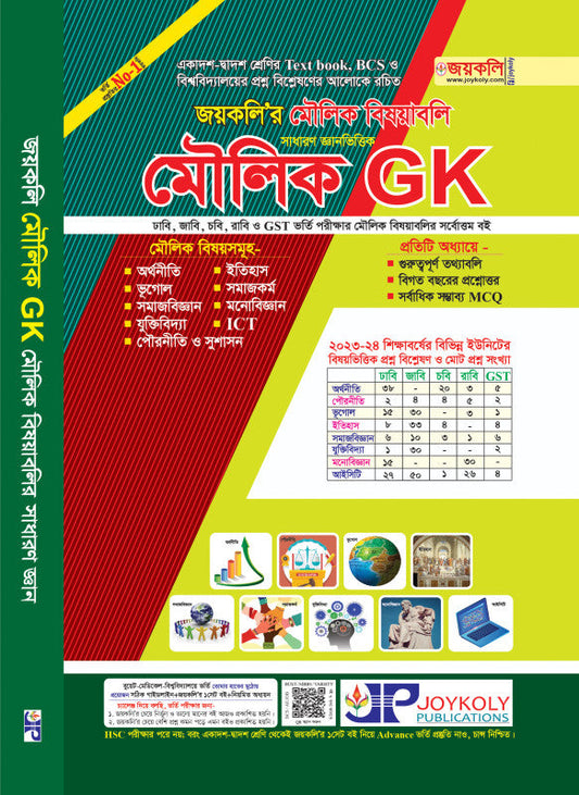 সাধারণ জ্ঞান ভিত্তিক মৌলিক বিষয়াবলি (মৌলিক GK)